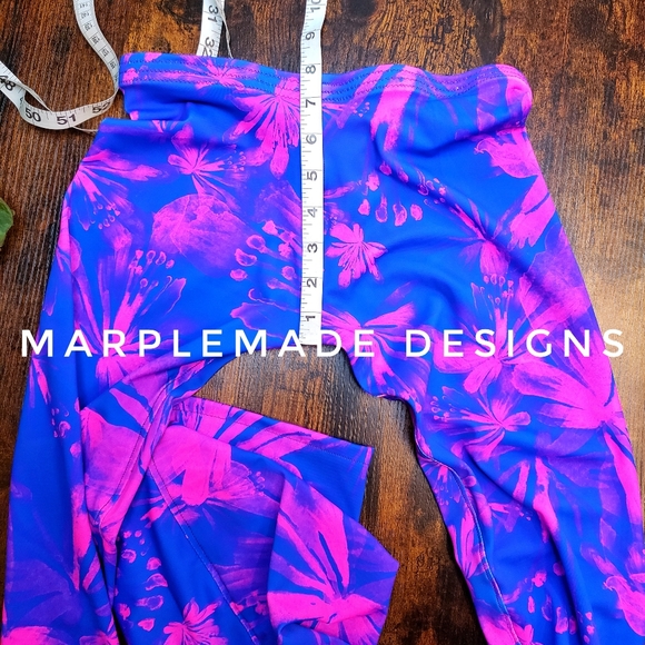 NWT*24x37 flares X Small/ X Long💜MarpleMade Designs  super soft yoga, low rise, - Picture 10 of 16